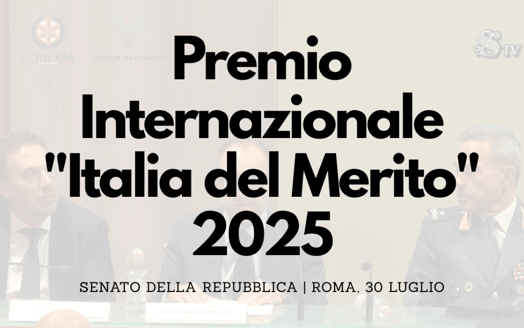 Premio internazionale Italia del Merito 2025